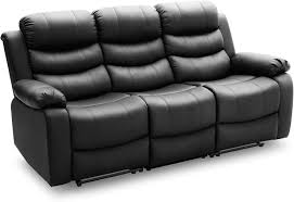 mellcom pu leather reclining sofa