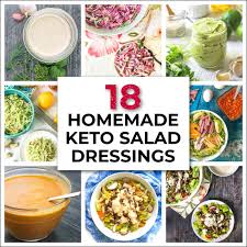 18 keto salad dressing recipes