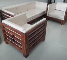 modern design wooden sofa set for home