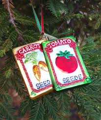 gift seed packet ornament