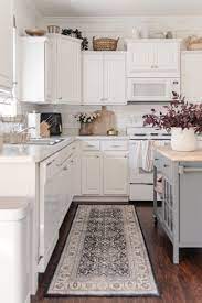 how to decorate above kitchen cabinets