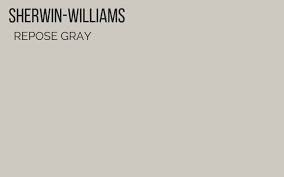 Repose Gray Sherwin Williams Repose