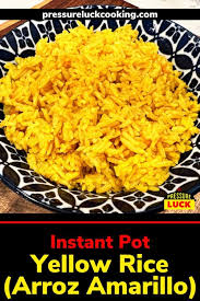 instant pot yellow rice arroz amarillo