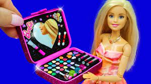 barbie doll makeup set diy for kids