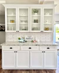 31 White Cabinets With Glass Doors You