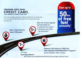 hdfc indianoil credit card detailed