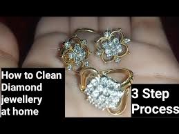 how to clean diamond stud earrings at
