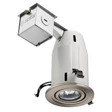 Lithonia Lighting 3 In Brushed Nickel Recessed Gimbals Led Lighting Kit Lk3gbn Led Lpi M6 The Home Depot