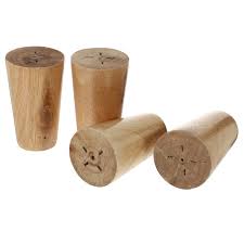 nuolux 4pcs practical hardwood table