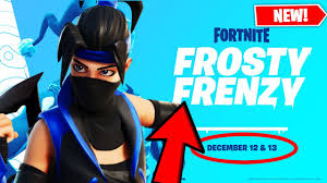 In oce, asia and me you must reach the top 250. What Time Is The Frosty Frenzy Fortnite Tournament Free Skully Claus Spray Youtube
