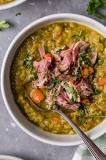 How healthy is pea and ham soup?