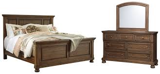 Twin over full bunk bed. Flynnter Queen Panel Bed With Mirrored Dresser B719 B1 B2 Bedroom Sets Price Busters Furniture