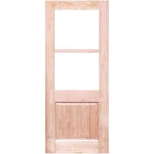 half french 2l 1p solid timber door