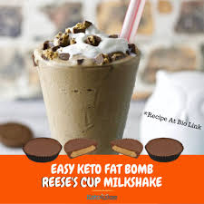 How to make a milkshake with any ice cream, any toppings, any time. Ketowize Easy Keto Fat Bomb Reese S Cup Milkshake Facebook