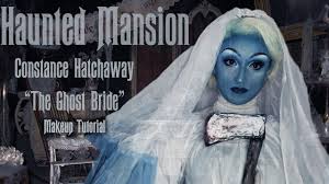 haunted mansion bride makeup tutorial