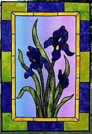 Stained Glass Irises Julie S Superior