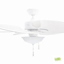 Within the product you can find hampton bay ceiling fan light kit instructions and just follow it then install it properly. Hampton Bay Roanoke 48 Led Indoor Outdoor Matte White Ceiling Fan W Light Kit