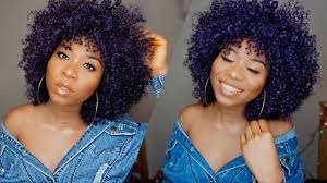 They are much more resilient than wigs made from synthetic fibers and can match your own hair texture very closely. Affordable Synthetic Curly Afro Wig From Heraremy Teyana Wig With Bangs Youtube