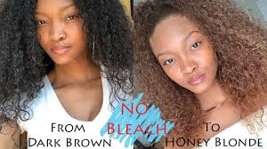 Whoever said that blondes have more fun seriously never saw a luscious brunette hair shade — sure, it may be one of the most most common hair colors, but there's a reason why brown is also. Dark Brown To Honey Blonde No Bleach Dark N Lovely Youtube