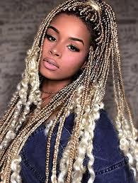 Packing gel styles for round face. 20 Coolest Knotless Box Braids For 2021 The Trend Spotter