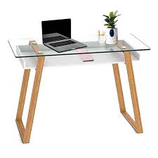 White Wood Computer Desk Study Table