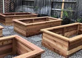 Cedar Raised Garden Beds Building A