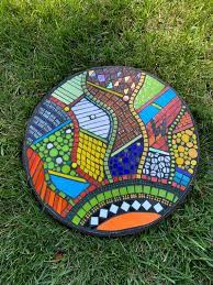 Mosaic Garden Art Stepping Stone