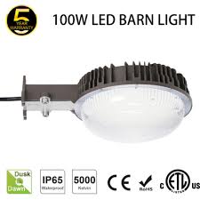 2 Pack 100w Barn Light With Photocell