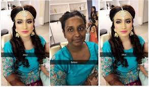 damages after bride removed makeup
