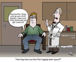 Knee Injury Cartoons and Comics - funny pictures from CartoonStock via Relatably.com
