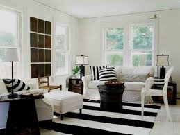 decorating with black and white nw