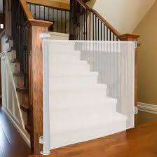 Retractable Baby Gate White