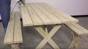 How To Build A Picnic Table Diy Plans
