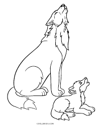 Print wolf coloring pages for free and color our wolf coloring! Free Printable Wolf Coloring Pages For Kids