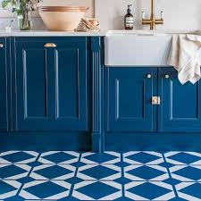 dovetail oxford blue floor tiles by