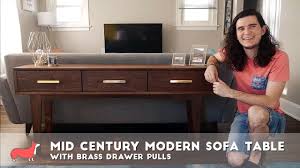 how to make a mid century modern sofa