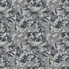 Digital Gray Camouflage Seamless Camo