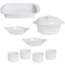 Enjoy free shipping on most stuff, even big stuff. Anchor Hocking Company 9 Pc Ceramic Bakeware Set Color White Jcpenney