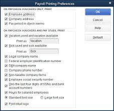 Customize A Paycheck Layout Or Pay Stub Quickbooks Community