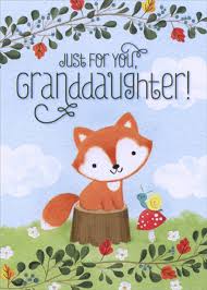 Pick from card types like greeting cards, invitations, postcards and more. Cute Fox On Tree Stump Snail On Mushroom Granddaughter Thanksgiving Card Ebay