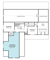 Vaulted Farmhouse Style House Plan 9958
