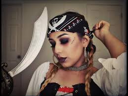 pirate makeup tutorial halloween 2016