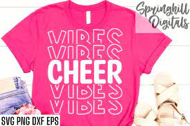 cheer vibes svgs cheerleading t shirt