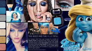 smurfette nyx cosmetics bold bluetiful