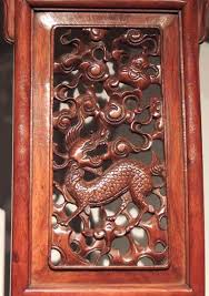 Chinese boxwood wood carved sit dragon chair warrior guangong guan yu god statue. Ming Dynasty Furniture Shanghai Museum