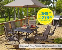 Meijer Callaway 7 Piece Patio Set On