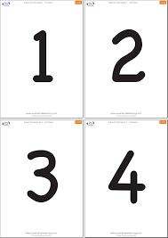 These large number stencils are great when you want to make a statement, get creative, and maybe even sneak in a little learning. Simple Numbers 1 20 Flashcards Super Simple