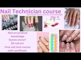 free nail technician course day 5