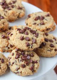 In a mixing bowl, add the almond flour, almonds, erythritol, baking powder, xanthan gum, and salt. Soft Baked Almond Flour Chocolate Chip Cookies Kitchen Treaty Recipes