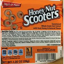 honey nut scooters oat cereal scooters